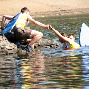 Water rescue I Annotation image