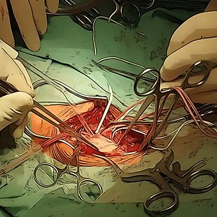 Anestezie u endarterektomie karotidy Anotační obrázek