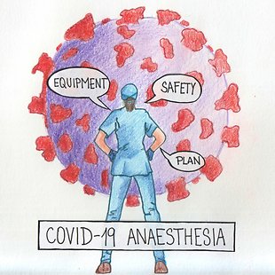 Anaesthesia of COVID-19 positive patient Annotation image